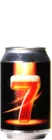 Bier mit der Zahl 7