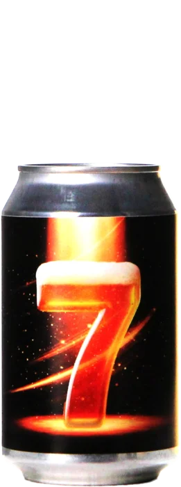 Bier mit der Zahl 7