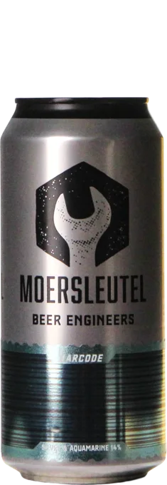 De Moersleutel Barcode Silver & Aquamarine 44 Stout Bier kaufen