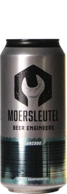 De Moersleutel Barcode Silver & Aquamarine 44 Stout Bier kopen