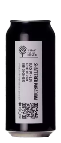 Vibrant Forest / Black Iris Shattered Paradigm 440ml CROWLER