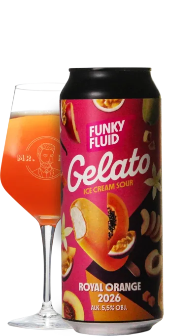 Funky Fluid Gelato: Royal Orange 2026 50 Smoothie Bier Bier kopen