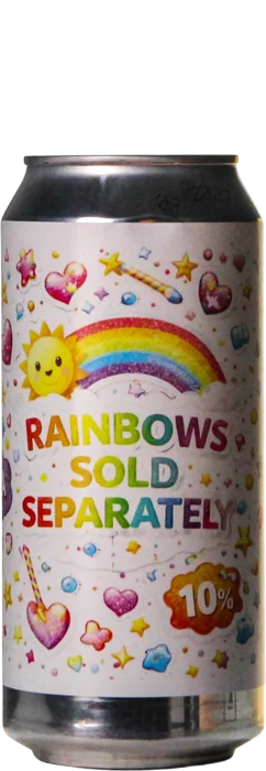 White Dog / Sparkle Rainbows Sold Separately