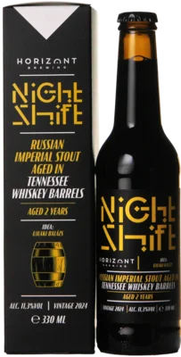 Horizont Night Shift Vintage 2024 RIS Aged 2 Years In Tennessee Whiskey Barrels