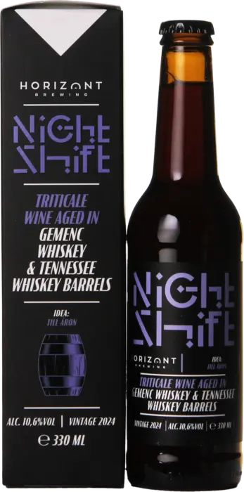 Horizont Night Shift 2024 Triticale Wine Aged in Gemenc Whiskey & Tennessee Whiskey Barrels