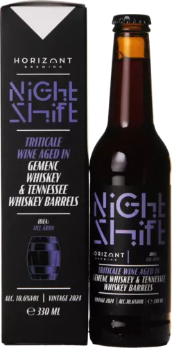 Horizont Night Shift 2024 Triticale Wine Aged in Gemenc Whiskey & Tennessee Whiskey Barrels