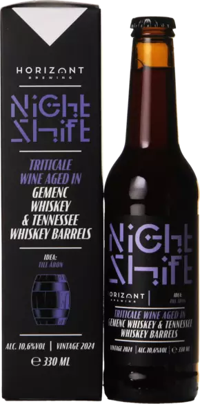 Horizont Night Shift 2024 Triticale Wine Aged in Gemenc Whiskey & Tennessee Whiskey Barrels