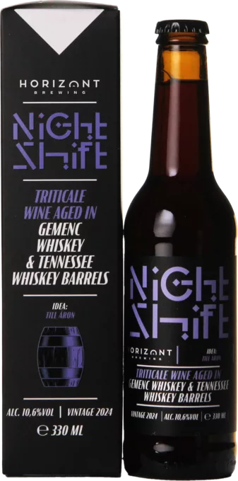 Horizont Night Shift 2024 Triticale Wine Aged in Gemenc Whiskey & Tennessee Whiskey Barrels