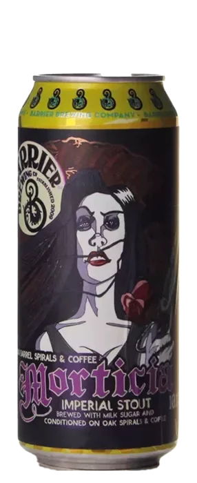 Barrier Brewing Morticia Bourbon, Oak & Coffee