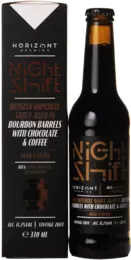 Horizont Night Shift 2024 Russian Imperial Stout Aged in Bourbon Barrels with Chocolate & Coffee (Aged 2 years)