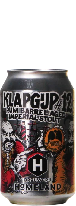 Homeland Klapgijp 12 Rum Barrel Aged Zwartbaard