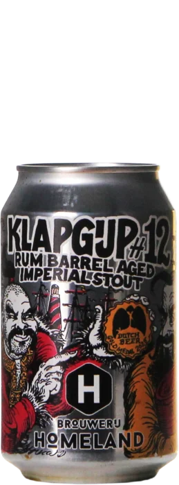 Homeland Klapgijp 12 Rum Barrel Aged Zwartbaard
