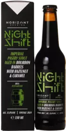 Horizont Night Shift 2024 Russian Imperial Stout Aged in Bourbon Barrels with Hazelnut & Caramel