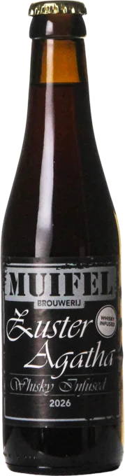 Muifel Zuster Agatha Whisky Infused 2026 33 Quadrupel Bier kopen