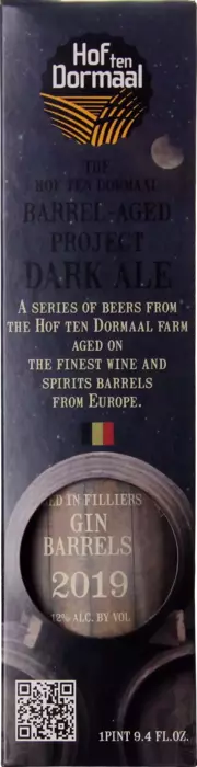 Brouwerij Hof Ten Dormaal Oak Aged Dark Gin BA 2019