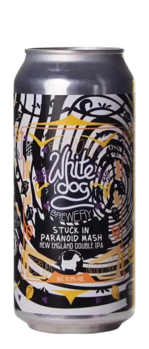 White Dog Stuck In Paranoid Mash