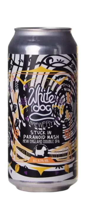 White Dog Stuck In Paranoid Mash