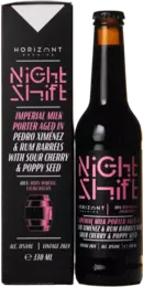 Horizont Night Shift 2024 Imperial Milk Porter Aged in Pedro Ximénez & Rum Barrels with Sour Cherry & Poppy Seed