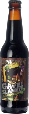 Hoppin' Frog Gavel Slammer Monumental Dark Ale Whiskey Barrel Aged