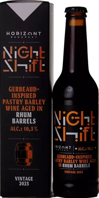 Horizont Night Shift Vintage 2023 Gerbeaud-Inspired Pastry Barley Wine Rhum BA