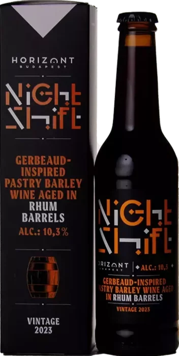 Horizont Night Shift Vintage 2023 Gerbeaud-Inspired Pastry Barley Wine Rhum BA