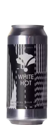 Bearded Iris White Hot