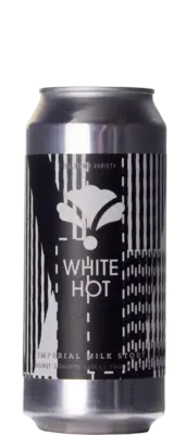 Bearded Iris White Hot