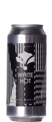 Bearded Iris White Hot