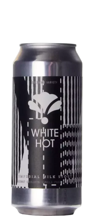 Bearded Iris White Hot