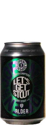 Jopen / Alder Brewing Let's Get Stout 33 Stout Bier kopen