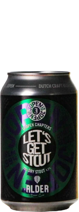 Jopen / Alder Brewing Let's Get Stout 33 Stout Bier kopen