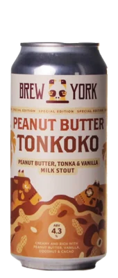 Brew York Peanut Butter Tonkoko