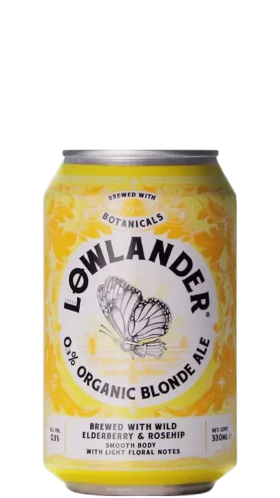 Lowlander Organic Blonde Ale 0,3% BLIK