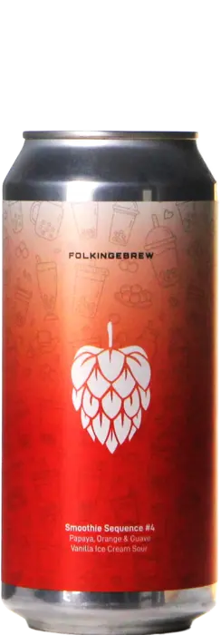 Folkingebrew Smoothie Sequence #4 Papaya Orange Guava