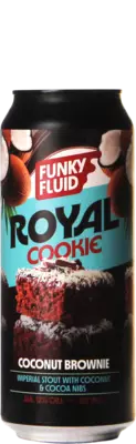 Funky Fluid Royal Cookie: Coconut Brownie