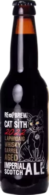 Rebrew Cat Sìth Imperial Scotch Ale 2022. Laphroaig Whisky Barrel Aged