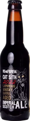 Rebrew Cat Sìth Imperial Scotch Ale 2022. Laphroaig Whisky Barrel Aged