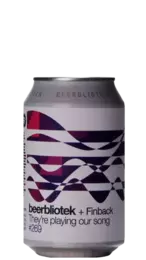 Beerbliotek / Finback They're Playing Our Song NEIPA