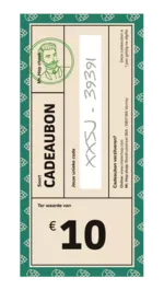Cadeaubon €10