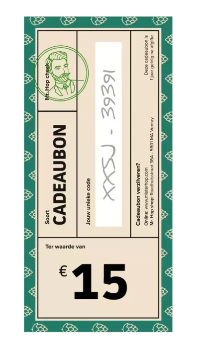 Geschenkgutschein 15€