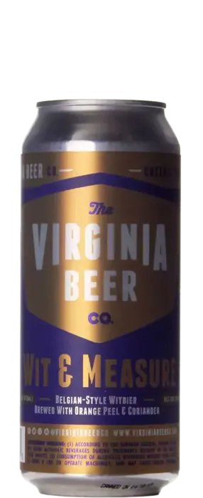 The Virginia Beer Company Wit & Measure