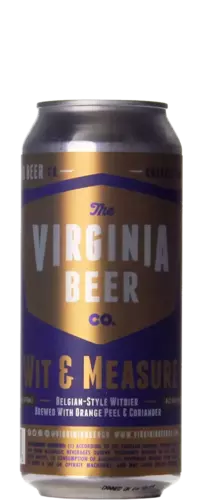 The Virginia Beer Company Wit & Measure