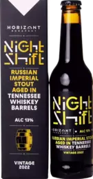 Horizont Night Shift Vintage 2022 Russian Imperial Stout Aged In Tennessee Whiskey Barrels
