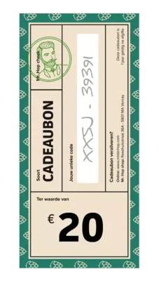 Geschenkgutschein 20€