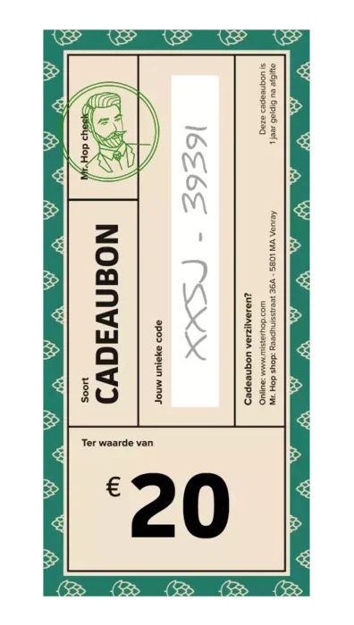 Geschenkgutschein 20€