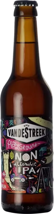 VandeStreek Playground Alcohol Vrij IPA fles