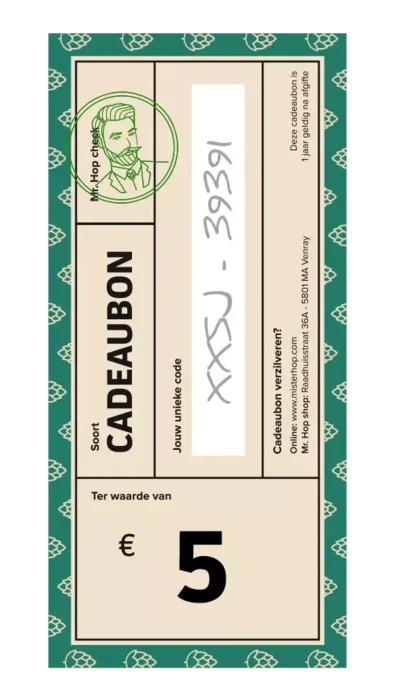 Geschenkgutschein 5€