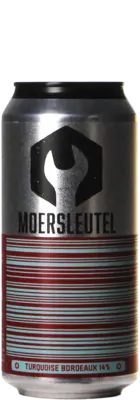 De Moersleutel Barcode Turquoise Bordeaux