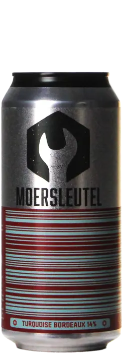 De Moersleutel Barcode Turquoise Bordeaux