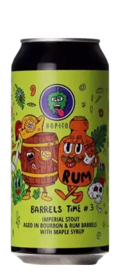 Hopito Barrels Time #3 (Double BA Bourbon & Rum w/ Maple Syrup)